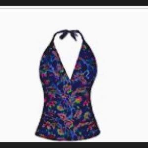 Halter styler Tankini swim top